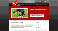 Desktop Screenshot of girneveteriner.com